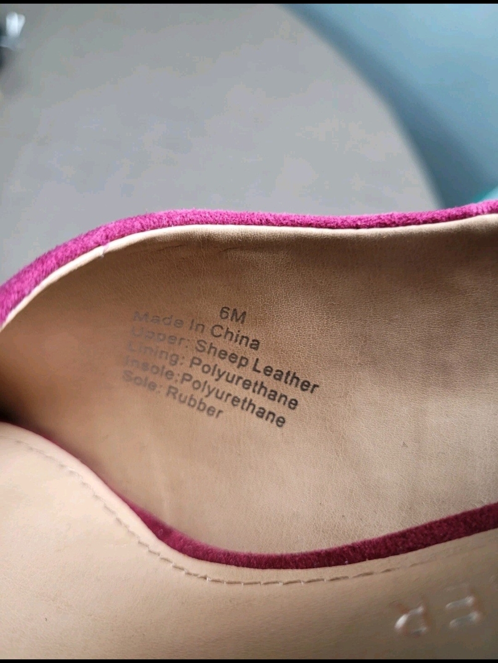 Gibson Latimer Women's Size 6 Magenta Suede Side Cut Out Peep Toe Pump Heel 220 - Picture 11 of 11